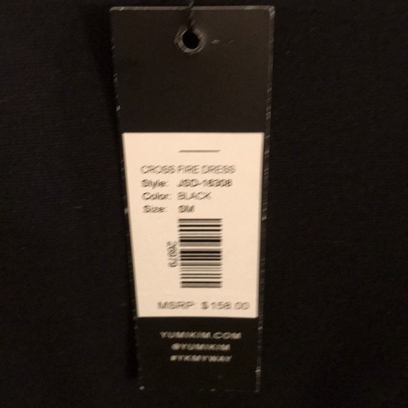 SOLD NWT Yumi Kim black dress - Picture 5 of 7